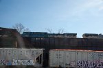 CSX 484 high above Worcester.